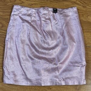 Shimmering Pink Skirt